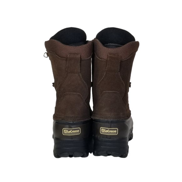 LaCrosse Mens Youth Boys NWT Thinsulate Steel Shank Waterproof Boots Size 7 - Picture 4 of 10